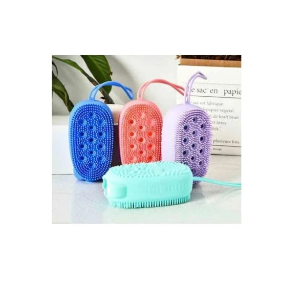 Silikon Banyo Kesesi Süngerli - Resim 5