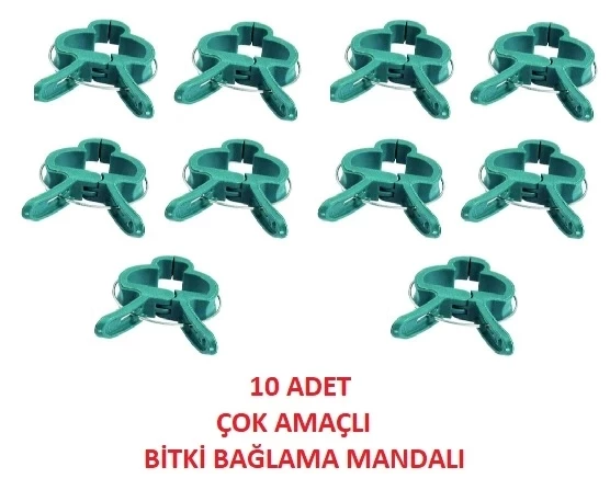 Gardenar Çok Amaçlı Bitki Bağlama Mandalı 3203 10 Adet ürün görseli 1