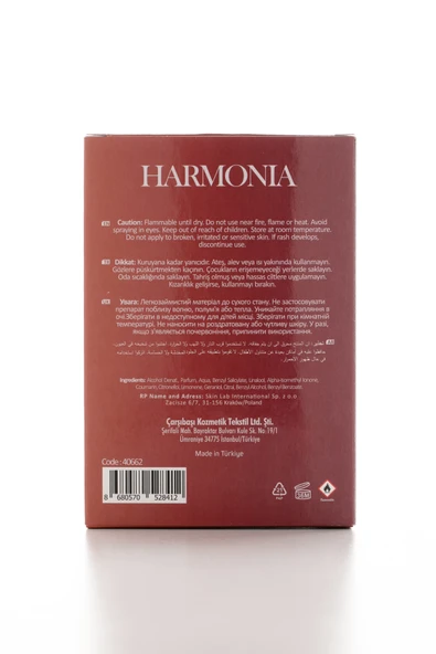3'Lü Set Alberto Taccini  Harmonia Kadın Parfümü  50 ml - Resim 7