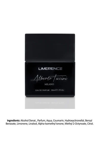 2'Li Set Alberto Taccini Limerence Erkek Parfüm 50 ml - Resim 4
