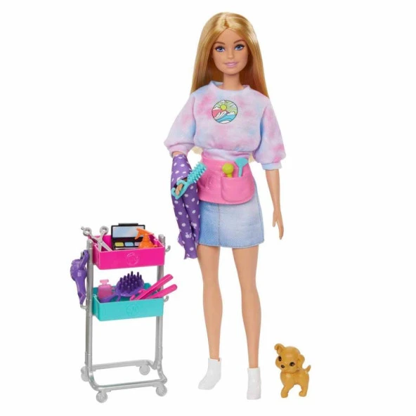 Barbie Malibu Stilist HNK95 Lisanslı Ürün ürün görseli 1
