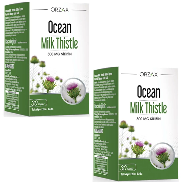 Ocean Milk Thistle 30 Kapsül 2 ADET ürün görseli 1