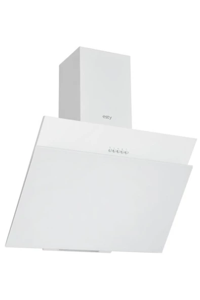 ESTY 3462 W Beyaz 60 Cm TUŞLU Ankastre Davlumbaz SANCAK ALİMER ürün görseli 1