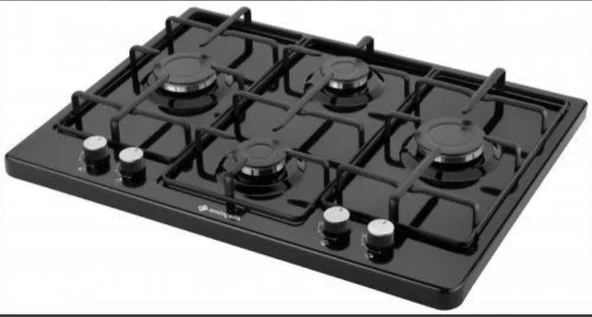 EMİNÇELİK EC-SÜ 7340 Be70 Ng 70 Cm Set Üstü (Tezgahüstü) Siyah Emaye Ocak SANCAK ALİMER ürün görseli 1