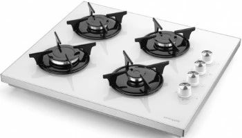 EMİNÇELİK EC-SÜ 1240 WG6O ENG Set Üstü TEZGAHÜSTÜ Beyaz Cam Ocak ürün görseli 1