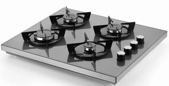 EMİNÇELİK EC-SÜ 1240 GG60 Set Üstü Tezgahüstü Gri Cam Ocak ürün görseli 1