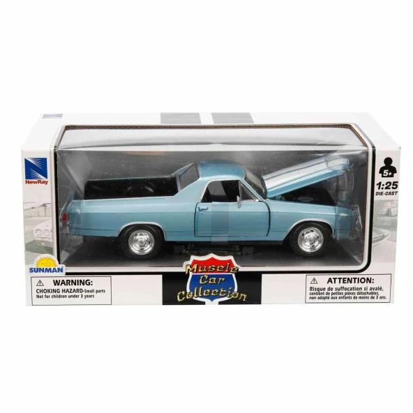Sunman Muscle Model Araba 1:25 - Resim 11