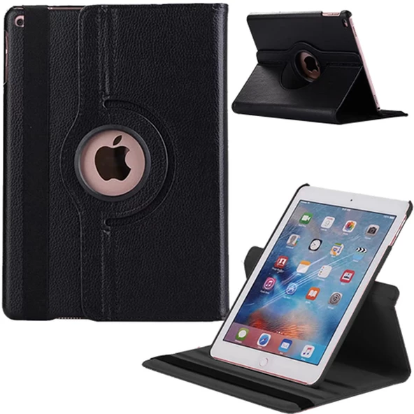 Apple iPad 7 Nesil / 8 Nesil / 9 Nesil 10,2 inç Döner Standlı Tablet Kılıfı ürün görseli 1
