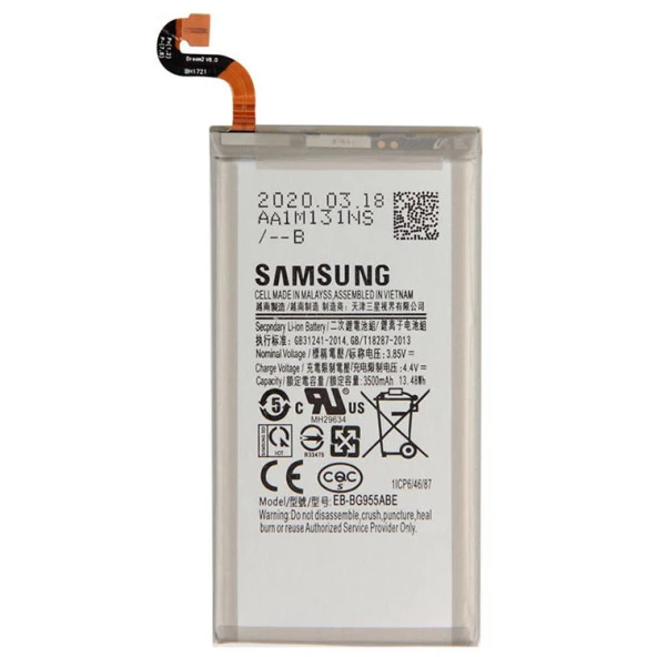 Samsung Galaxy S8 Plus Batarya Pil EB-BG955ABE ürün görseli 1