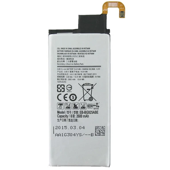 Samsung Galaxy S6 Edge Batarya Pil Eb-Bg925abe - Resim 2