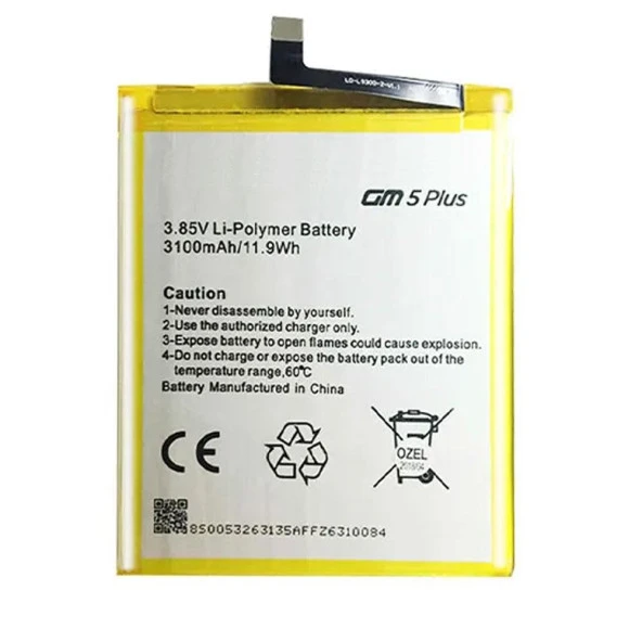 General Mobile GM5 Plus Batarya pil - Resim 2