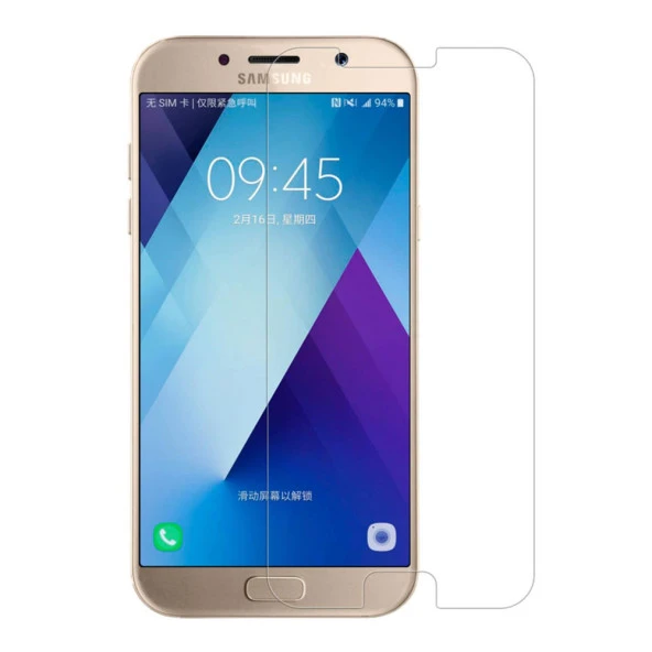 Samsung Galaxy A3 2017  A320 Temperli Kırılmaz Cam Ekran Koruyucu ürün görseli 1