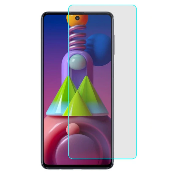 Samsung Galaxy M51 Temperli Kırılmaz Cam Ekran Koruyucu ürün görseli 1