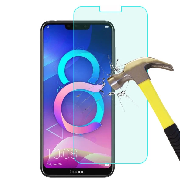 Honor 8C Temperli Kırılmaz Cam Ekran Koruyucu ürün görseli 1