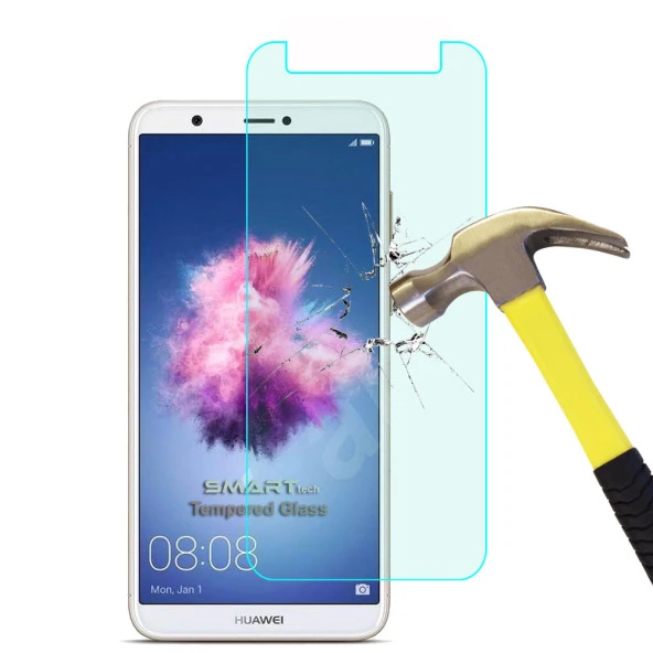 Huawei P Smart Temperli Kırılmaz Cam Ekran Koruyucu ürün görseli 1
