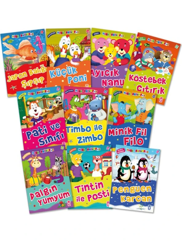 Mini Masallar Seti 3 (10 Kitap) - Nalan Aktaş Sönmez ürün görseli 1