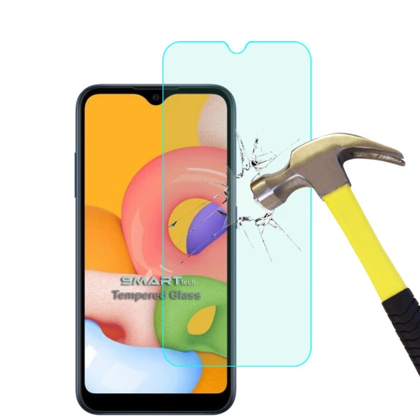 Samsung Galaxy A01 Temperli Kırılmaz Cam Ekran Koruyucu ürün görseli 1
