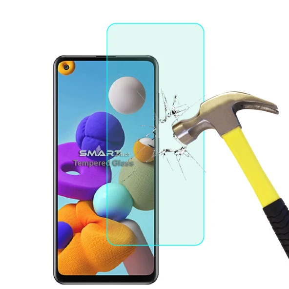Samsung Galaxy A21S Temperli Kırılmaz Cam Ekran Koruyucu ürün görseli 1