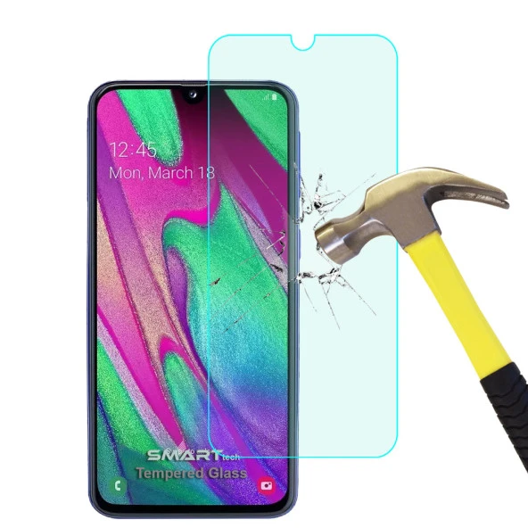 Samsung Galaxy A40 Temperli Kırılmaz Cam Ekran Koruyucu ürün görseli 1