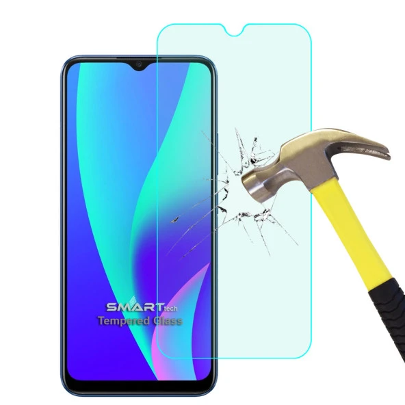 Realme C15 Temperli Kırılmaz Cam Ekran Koruyucu ürün görseli 1