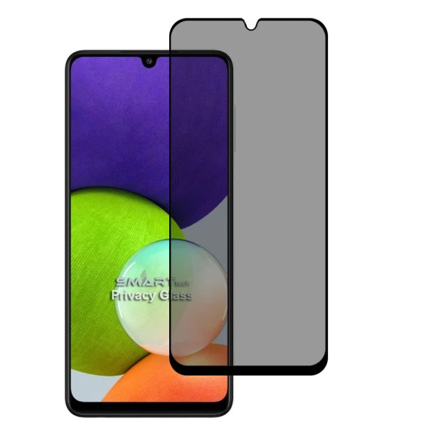 Samsung Galaxy A22 Yandan Görünmeyen 5D Hayalet Ekran Koruyucu ürün görseli 1