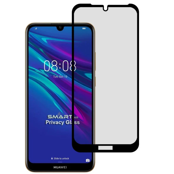 Huawei Y6 2019 Yandan Görünmeyen 5D Hayalet Ekran Koruyucu ürün görseli 1