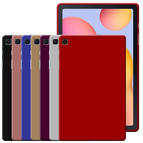 Samsung Galaxy Tab S6 Lite P610 Rubber Yıkanabilir Silikon Kılıf ürün görseli 1
