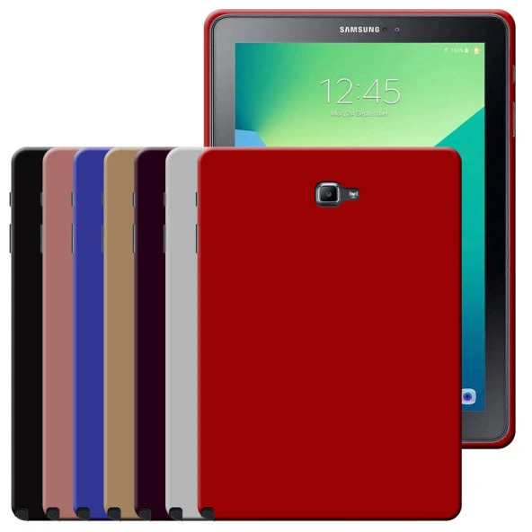 Samsung Galaxy Tab P580 Rubber Yıkanabilir Silikon Kılıf ürün görseli 1