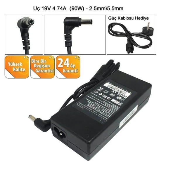 Monster Abra A7 V13.2, A7 V13.2.1 uyumlu Adaptör Şarj Aleti-Cihazı 120W ürün görseli 1