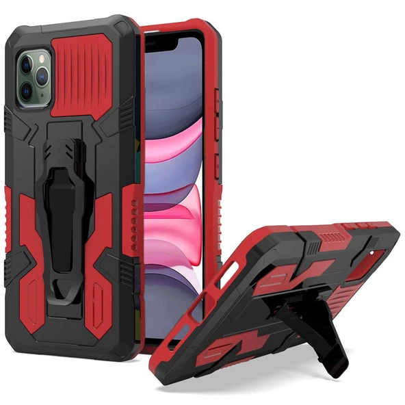 Apple iPhone 11 Pro Max Zırh Tank Kılıf Yüksek Koruma ürün görseli 1