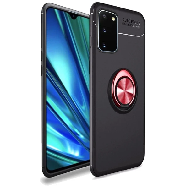 Samsung Galaxy S20 Yüzüklü Power Silikon Kılıf ürün görseli 1