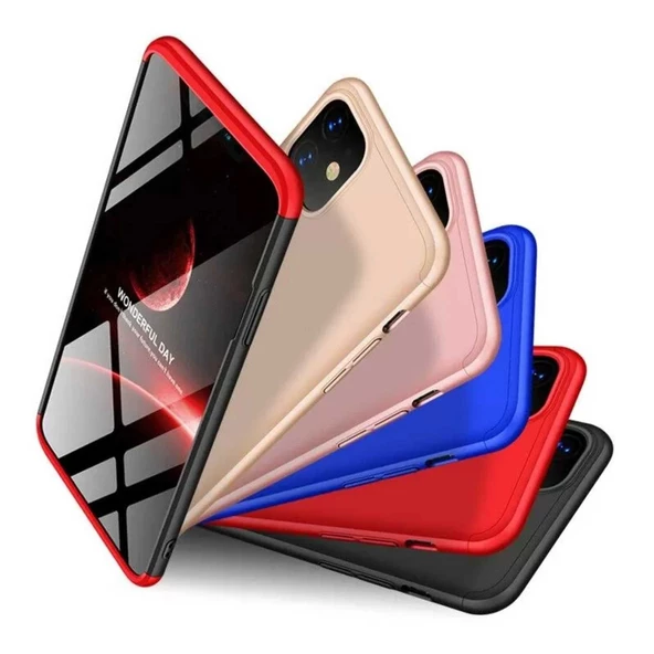 Apple Iphone 11 GKK Kılıf 360 Derece Tam Koruma ürün görseli 1