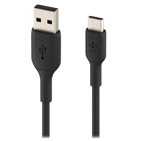 Siyah USB To Type-C Hızlı Şarj Data Kablosu ürün görseli 1