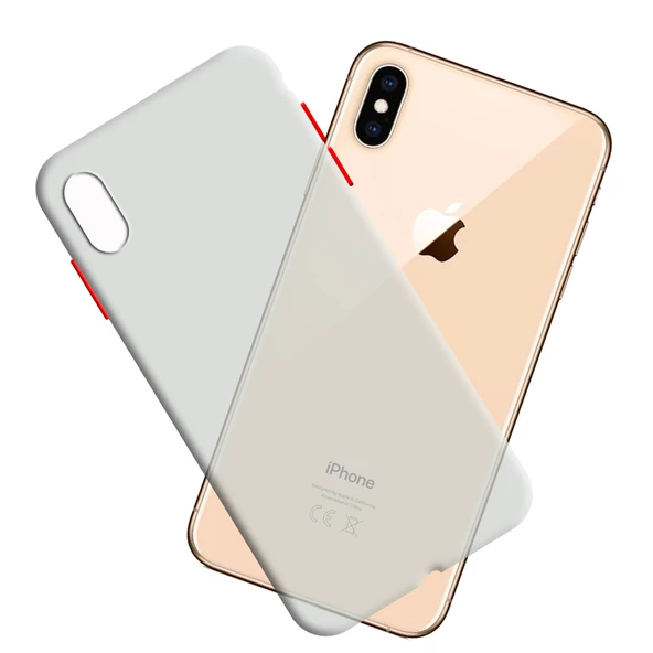 Apple Iphone XS Max Ultra İnce Zar Telefon Kılıfı ürün görseli 1