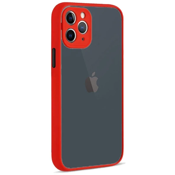 Apple Iphone 11 Pro  Montreal Arkası Şeffaf Sert Silikon Kılıf ürün görseli 1