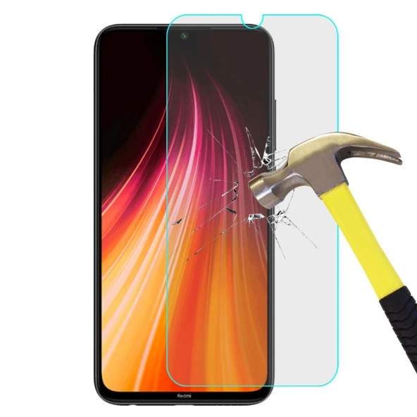 Xiaomi Redmi Note 8 Pro Temperli Kırılmaz Cam Ekran Koruyucu ürün görseli 1