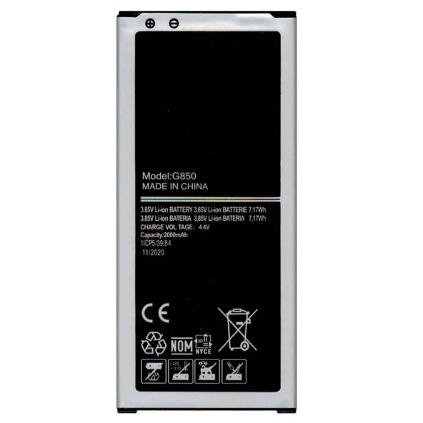Samsung Galaxy Alpha G850 Uyumlu EMY Batarya - Resim 3