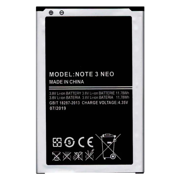 Samsung Galaxy Note 3 Neo Uyumlu EMY Batarya - Resim 3