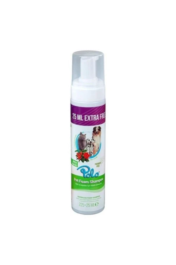 Polo Köpük Şampuan Narçiçeği Kokulu 225+25 Ml Skt: 11/2027 ürün görseli 1