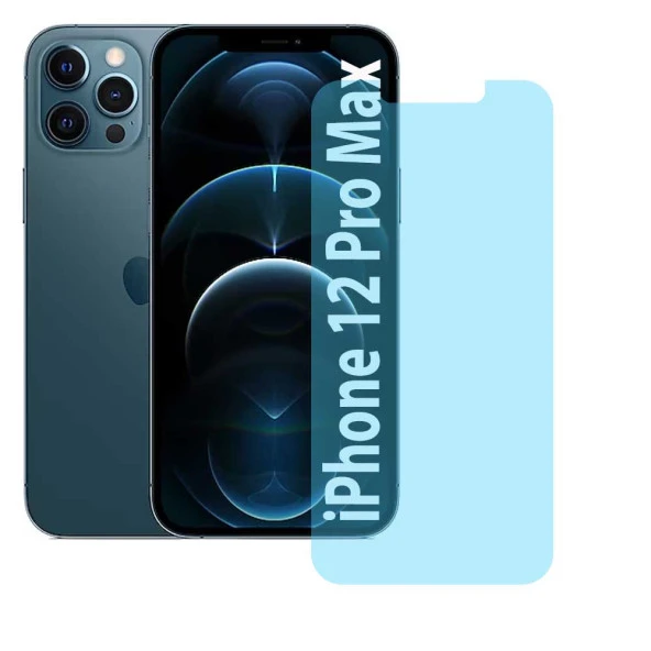 Apple iPhone 12 Pro Max Nano Cam Ekran Koruyucu - Resim 2