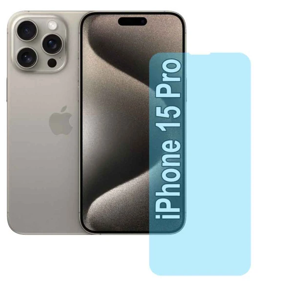 Apple iPhone 15 Pro Nano Cam Ekran Koruyucu - Resim 2