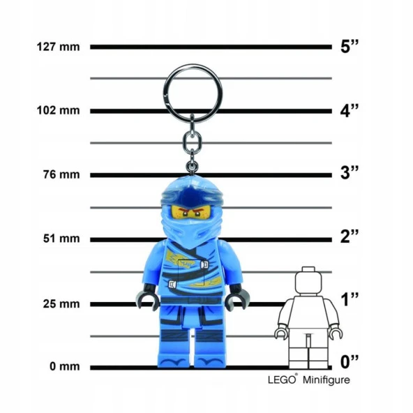 LEGO Ninjago KE148H Jay Led Key Chain - Resim 3