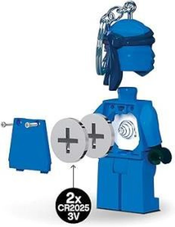LEGO Ninjago KE148H Jay Led Key Chain - Resim 4