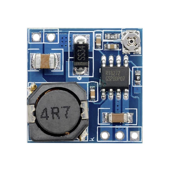 2A Mini Ayarlanabilir DC-DC Voltaj Düşürücü(4,75-24V giriş-0.92-15V Çıkış) ürün görseli 1