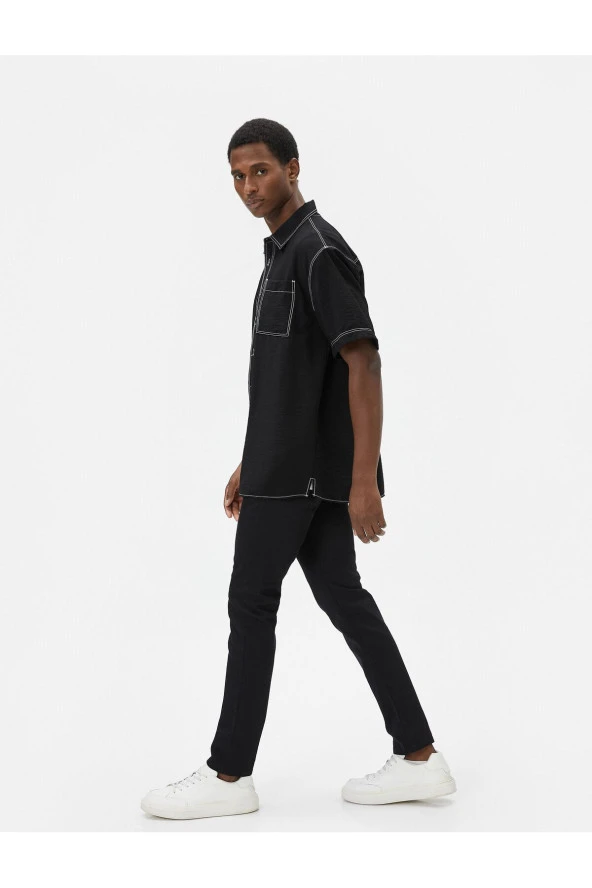 Slim Fit Kot Pantolon - Brad Jean - Resim 2