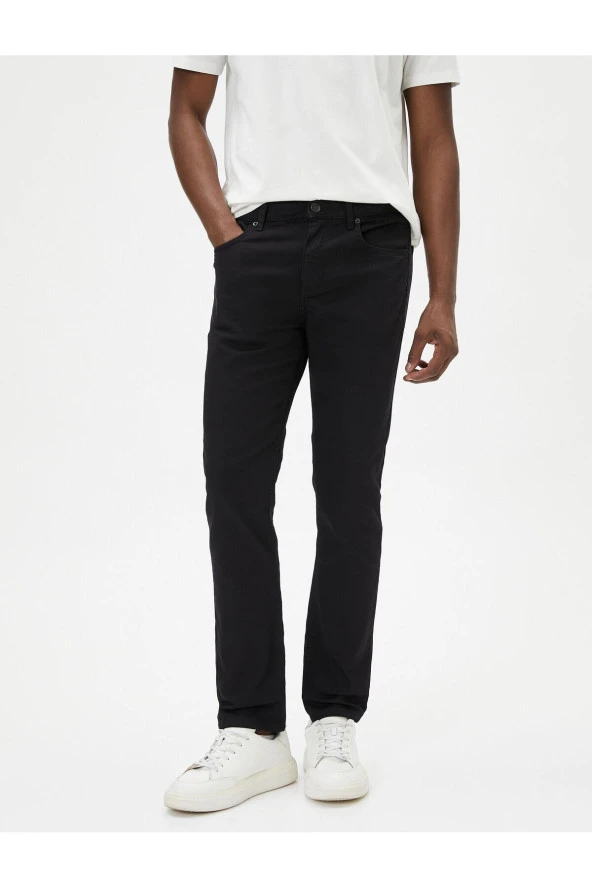 Slim Fit Kot Pantolon - Brad Jean - Resim 3
