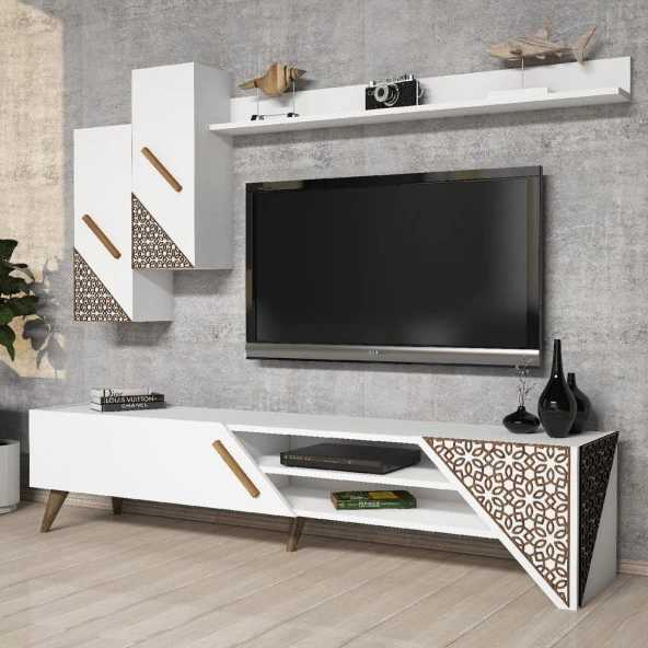 Variant Mobilya Beril Tv Ünitesi - Beyaz ürün görseli 1