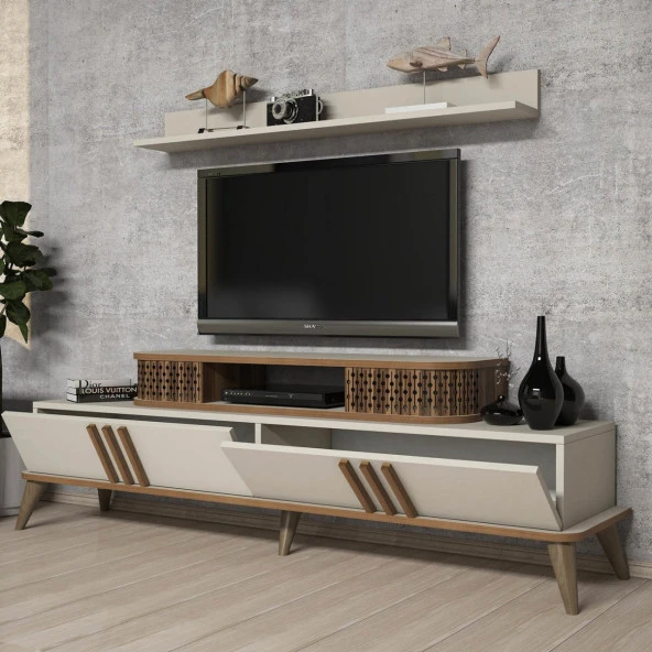 Variant Mobilya Eylül Tv Ünitesi - Krem ürün görseli 1