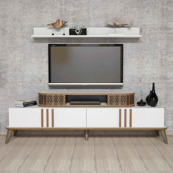 Variant Mobilya Eylül Tv Ünitesi - Beyaz - Resim 2
