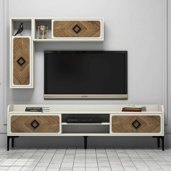 Variant Mobilya Samba Tv Ünitesi - Krem - Resim 2